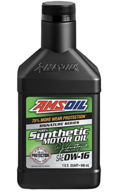 AMSOIL Signature Series 0W-16 Synthetic Motor Oil